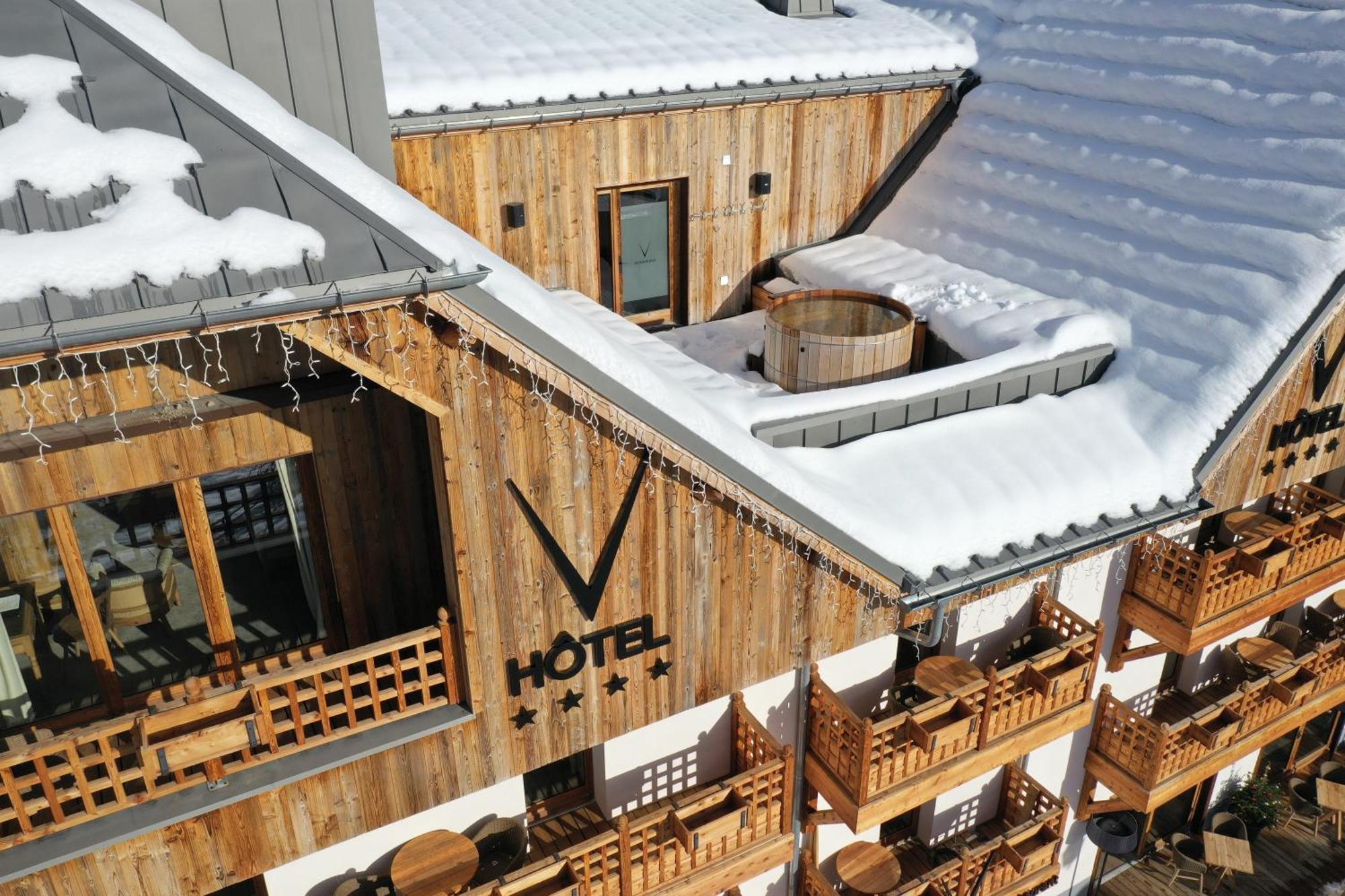 Hotel Le V De Vaujany Luaran gambar