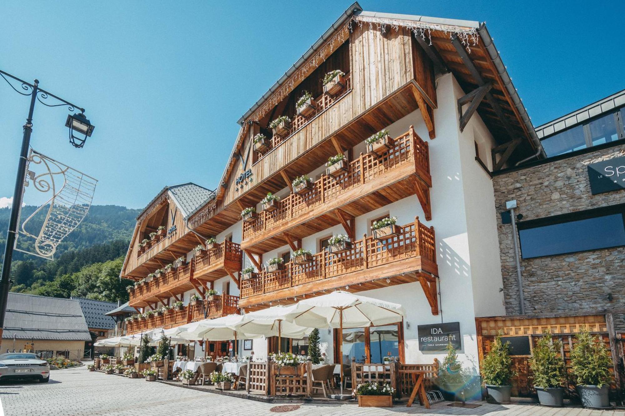 Hotel Le V De Vaujany Luaran gambar